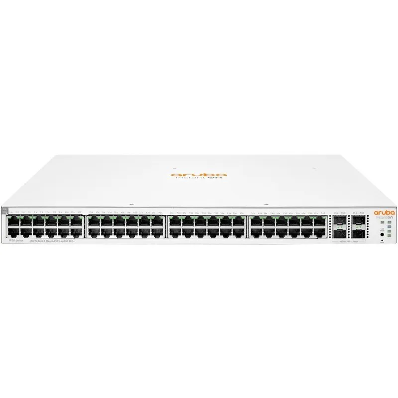 Коммутатор HPE Aruba 6000 48G Class4 PoE 4SFP 370W Switch 48 ports managed R8N85