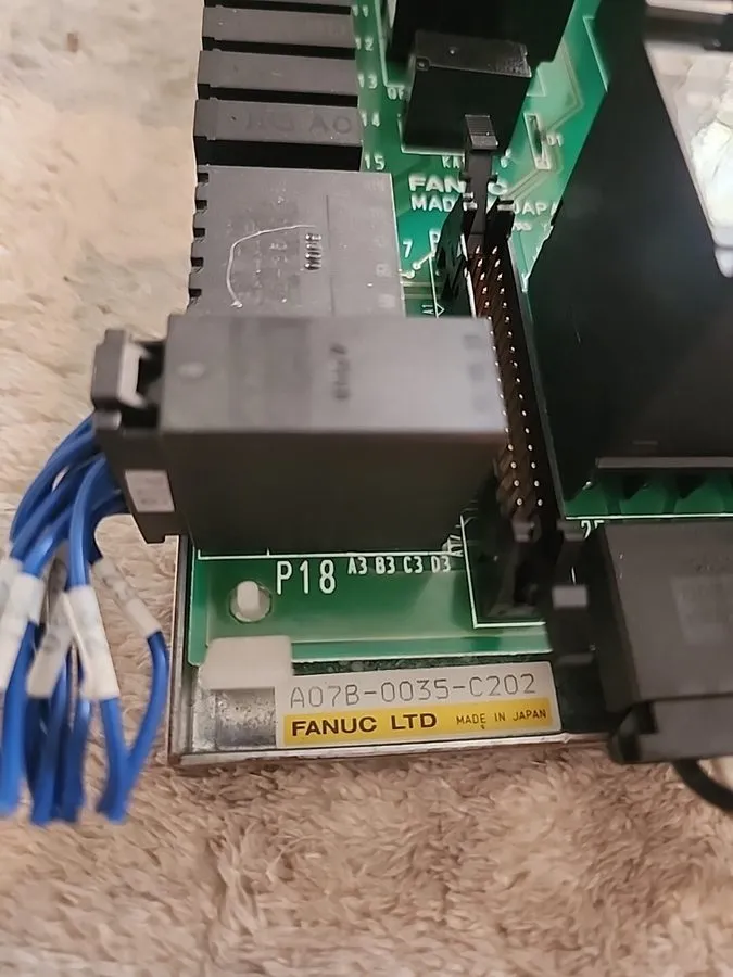 Плата ЧПУ Fanuc A16B-1213-0110/01A Control Board A07B-0035-C202 YMP-B #09Z35
