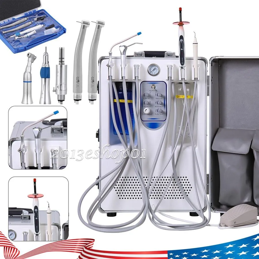 Стоматологический наконечник Mobile Dental Delivery Unit +Curing Light +Ultrason — фото лота 1