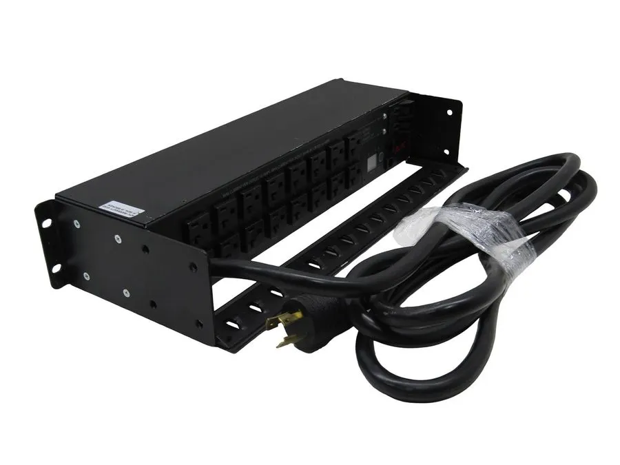Блок розеток PDU APC Model AP7902 2U Rack PDU, Switched, 30A, 120V, with 16x 5-2