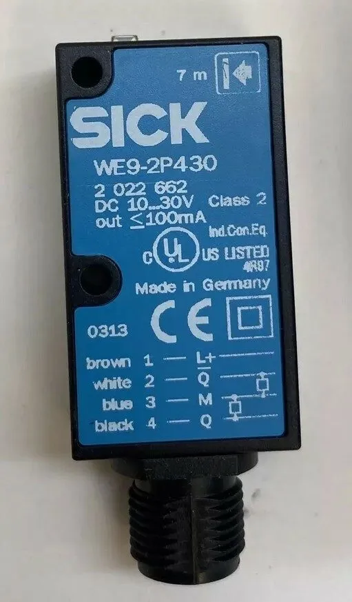 Фотоэлектрический датчик Sick 2022662 Through-Beam Photoelectric Sensor WE9-2P43