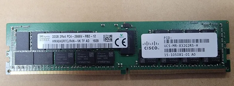 Модуль памяти HYNIX HMA84GR7CJR4N-VK 32GB PC4-19200 2666 MHZ 2RX4 RDIMM HYNIX HM