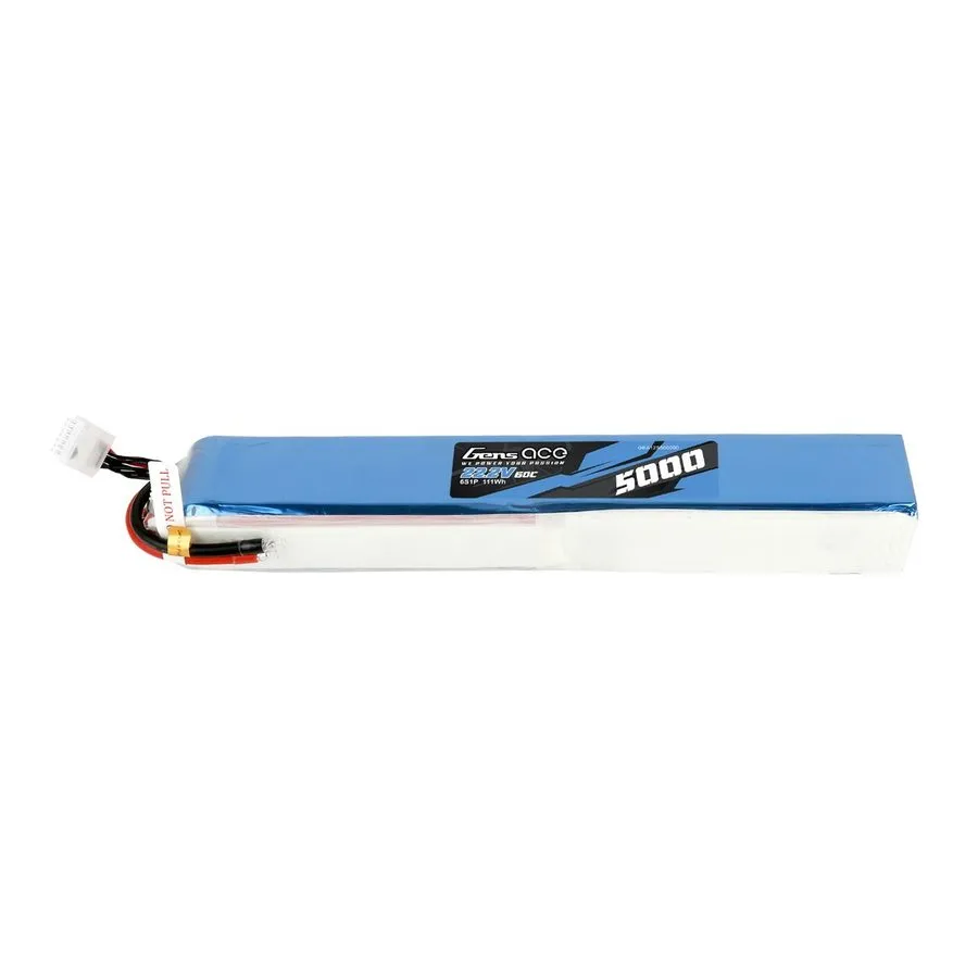 Анализатор цепей Gens Ace 5000mAh 12S 44.4V 60C Lipo Battery Pack with no Plug :