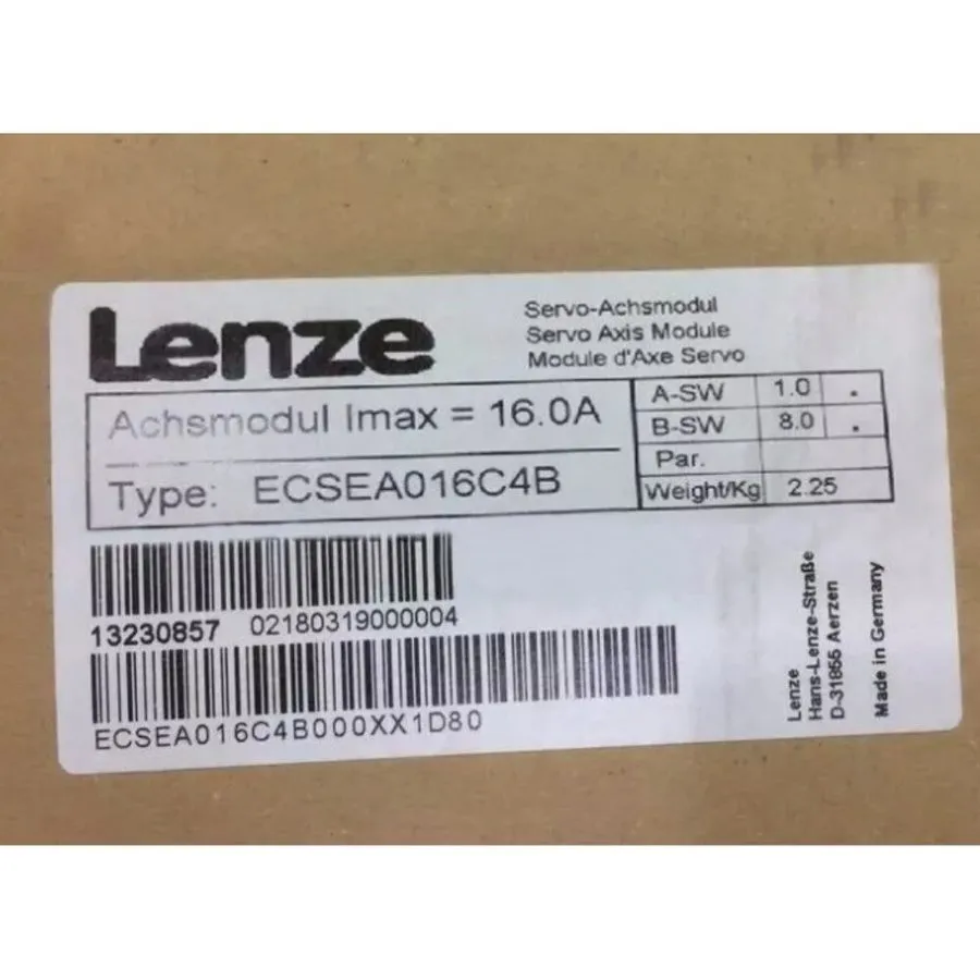 Сервопривод ECSEA016C4B LENZE Servo Drive