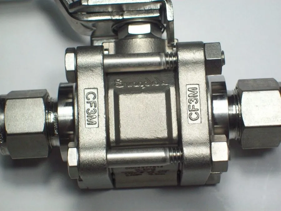 Клапан SWAGELOK SS-63TS8 Stainless Steel 3-Piece 60 Series Ball Valve