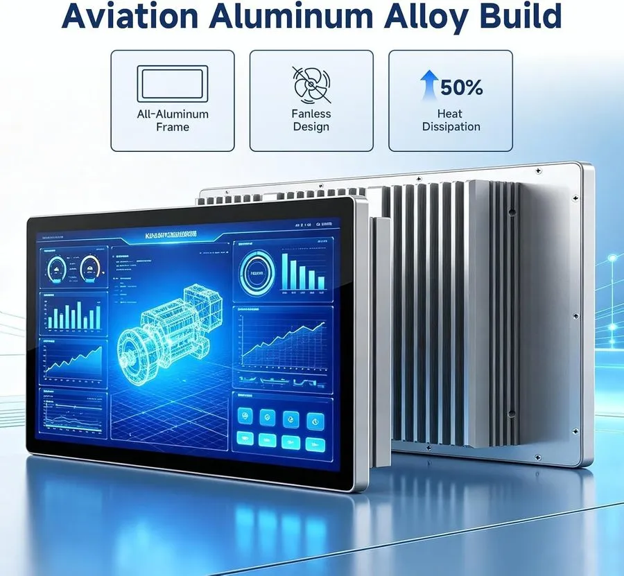 Промышленный компьютер Arrvel N15L6 15.6" Industrial Panel PC Intel N5095 8GB 12 — фото лота 2