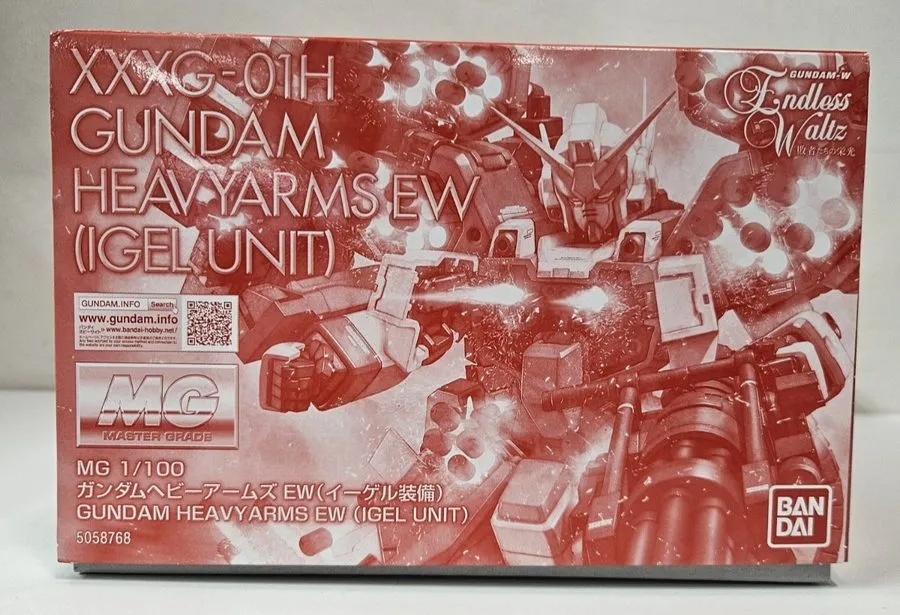 Тонкий клиент P-Bandai MG 1/100 XXXG-01H Gundam Heavy Arms (Igel Unit) Endless W — фото лота 1