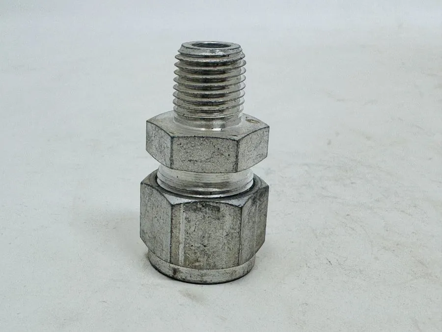 Разъём 1/2" Tube x 1/4" MNPT Steel Male Connector Fitting Swagelok S-810-1- Of 6