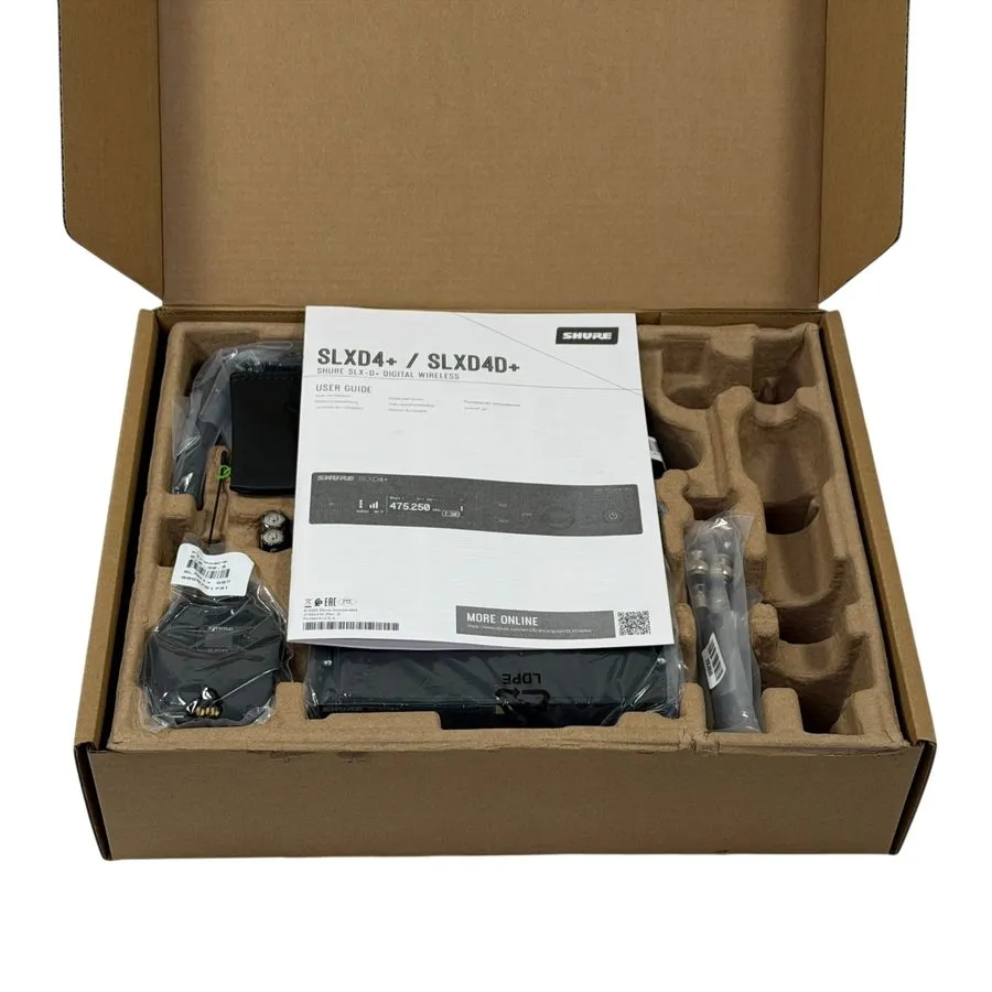 Радиосистема Shure SLXD14+/SM35 Wireless Headset Microphone System G57 Band — фото лота 2