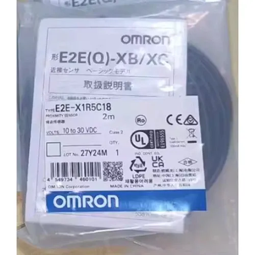 Датчик приближения Omron E2E-X1R5C18 2M 10-30VDC Proximity Switch Sensor
