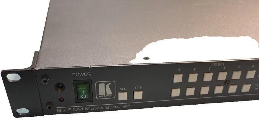 Матричный коммутатор Kramer VS-66HDCP 6x6 DVI Matrix Switcher