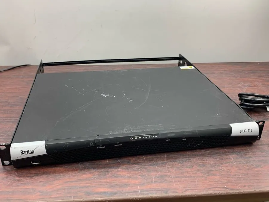 KVM-переключатель Raritan Dominion KX III DKX3-216 16-Port 2-User Enterprise KVM