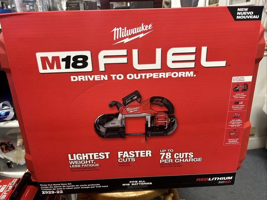 Оборудование ЧПУ MILWAUKEE 2929-22 M18 FUEL DEEP CUT BAND SAW KIT