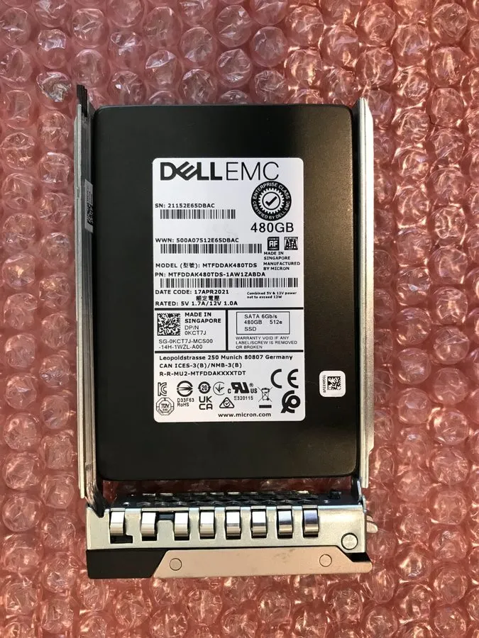 SSD-накопитель MTFDDAK480TDS Micron 5300 PRO Series 480GB SATA 6Gb/s 2.5in Inter
