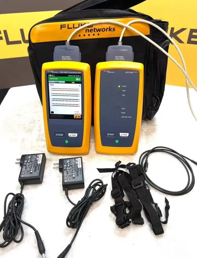 Анализатор FLUKE NETWORKS DSX-602 PRO 500MHZ CABLE ANALYZER V2 W/ WIFI