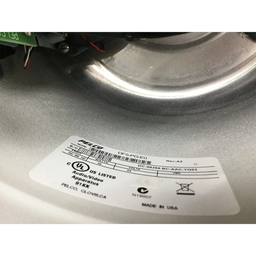 Камера Pelco DF5 Series Dome Pendant Housing Case w/ CCC1390H-6 Camera 5.0-50MM 