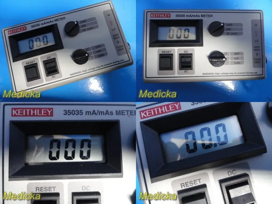Газоанализатор Keithley Dosimeter/KVP er 35050A W/ KVP Divider 35080A, Ion Chamb — фото лота 1