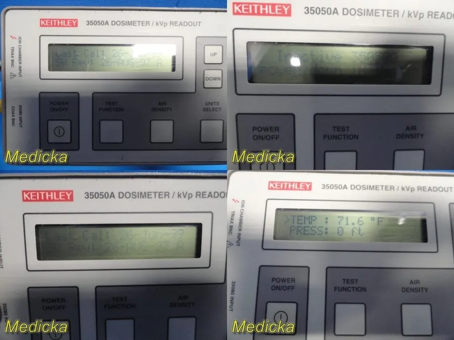 Газоанализатор Keithley Dosimeter/KVP er 35050A W/ KVP Divider 35080A, Ion Chamb — фото лота 2