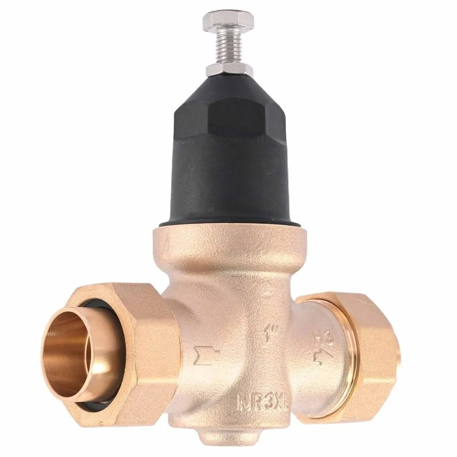 Клапан 1" NR3XL Water Pressure Regulator Reducing Valve 1-NR3XLDU Double Union F — фото лота 2