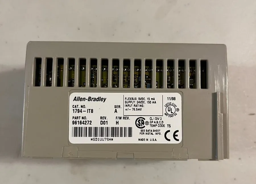 Модуль ввода-вывода Allen Bradley 1794-IE8 /B FLEX I/O 8-Channel Analog Current/