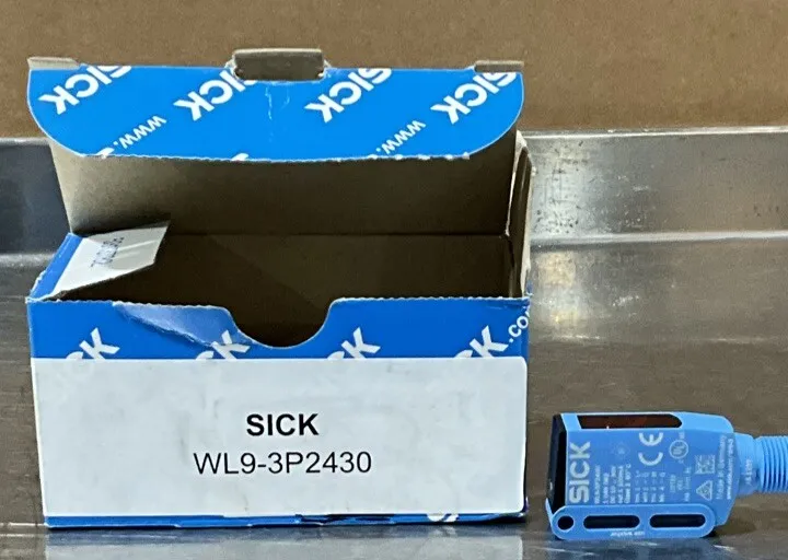 Фотоэлектрический датчик SICK WL9-3P2430 Photoelectric Switch Sensor Retroreflec