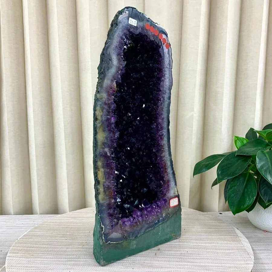 Лабораторный прибор 30.36LB Natural Amethyst Agate geode quartz cluster crystal
