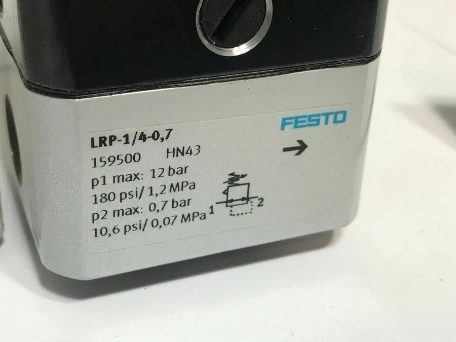 Трубопроводная арматура one FESTO LRP-1/4-0,7 159500 Precision Pressure Regulato