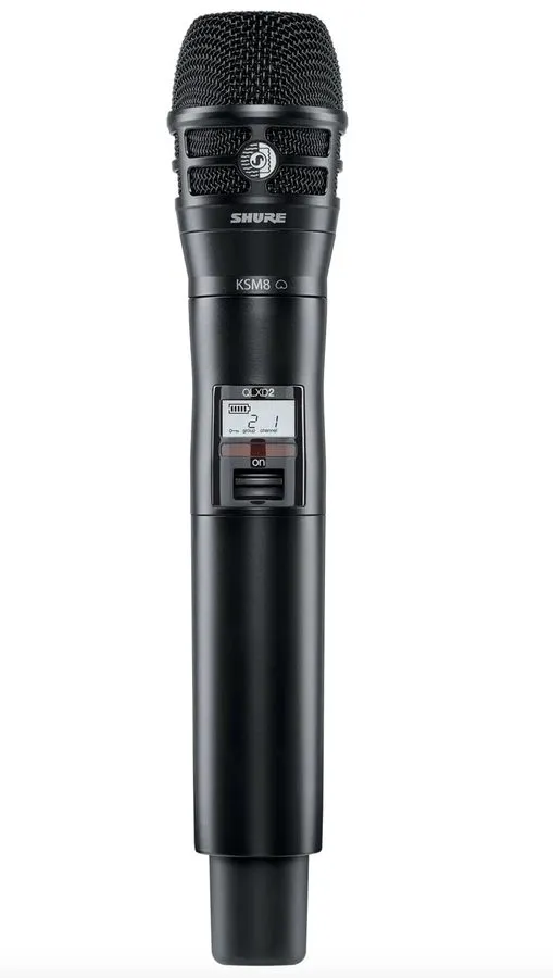 Радиосистема Shure QLXD24/K8B Wireless Handheld Vocal Microphone With KSM8 Capsu — фото лота 1