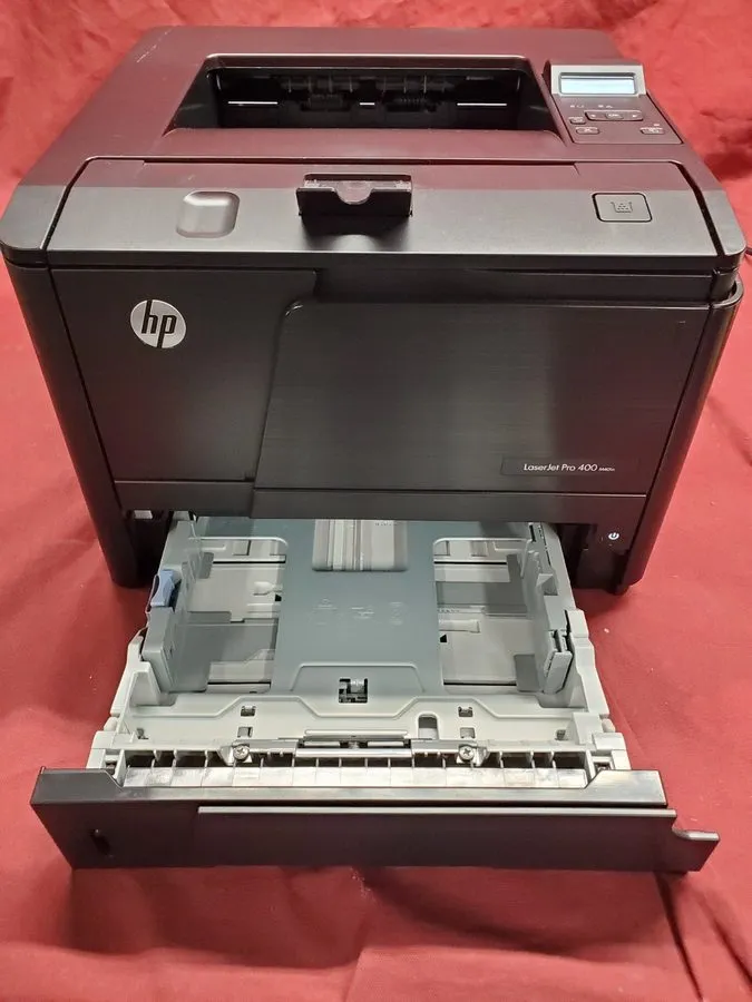 Лазерный принтер HP Laserjet M401n Laser printer Cleaned & Serviced & Toner