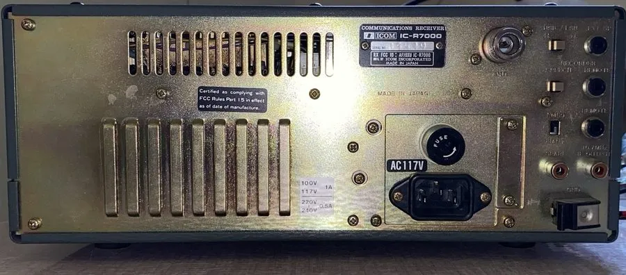 Радиостанция ICOM IC-R7000 Radio Receiver B992D Assy — фото лота 2