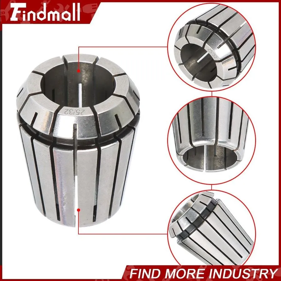 Режущий инструмент Collet Set ER32 Collet Chuck 1/16 inch-3/4 inch Holder Spring — фото лота 2