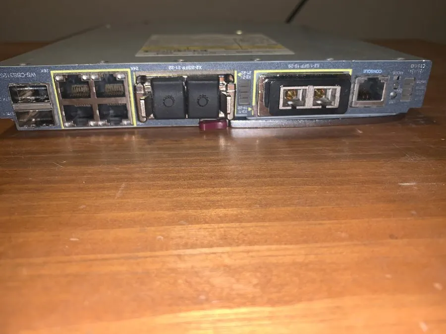 Коммутатор Cisco Ws-Cbs3120X-S Blade Switch + 2 Cvr-X2-Sfp10G Modules V02