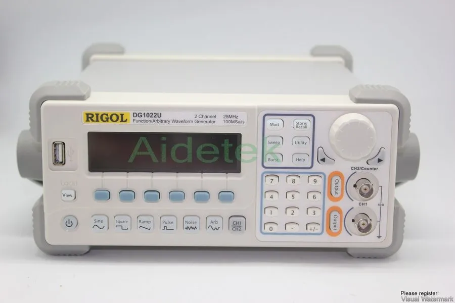 Генератор сигналов RIGOL DG1022 FUNCTION/ARBITRARY WAVEFORM GENERATOR 25 MHz,2CH