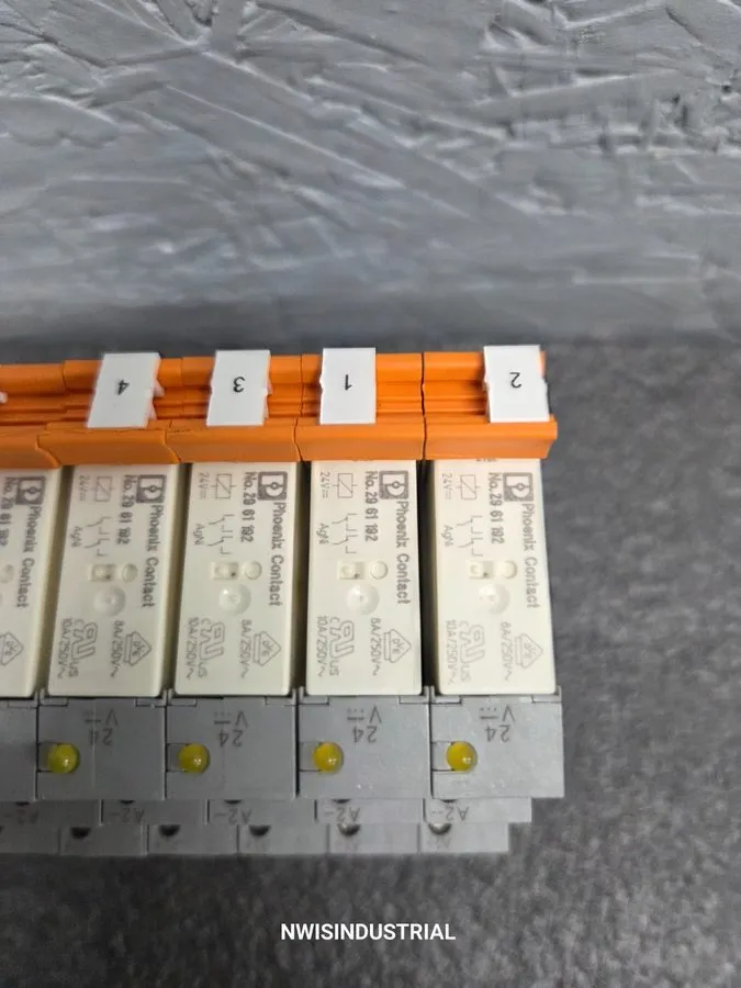 Колодка реле X Phoenix contact plc-bsc-24dc/21-21 Relay Socket 2961192 250VAC/6A