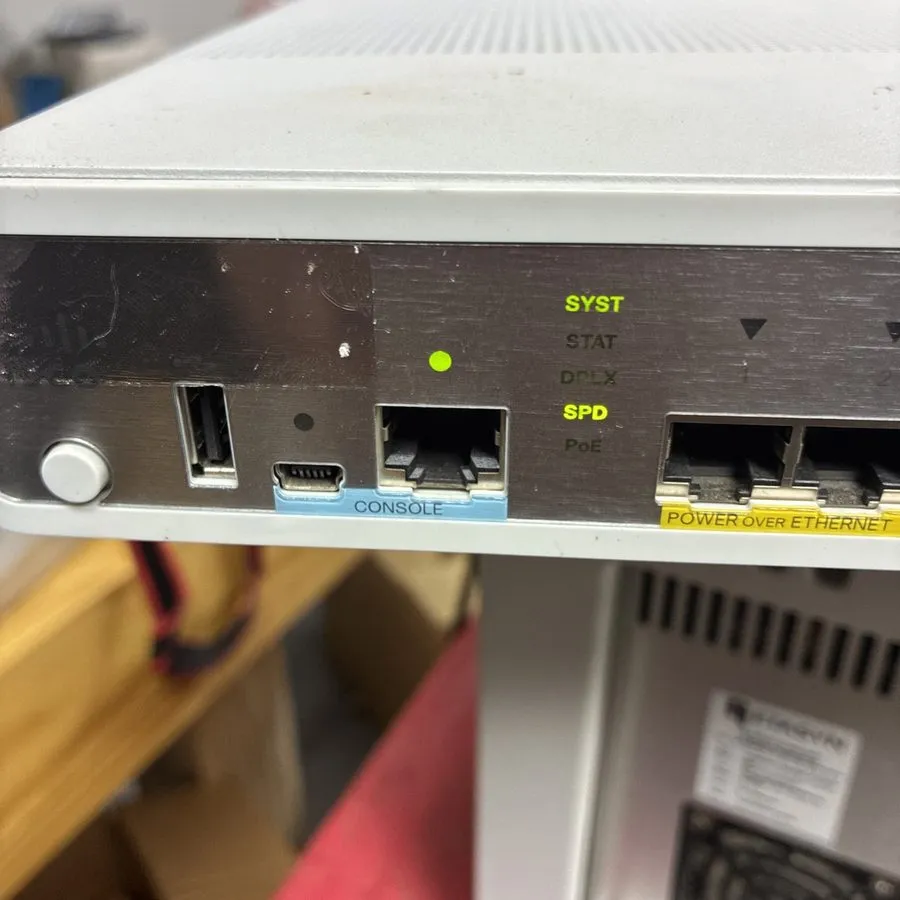 Коммутатор Cisco Catalyst WS-C3560CG- -S 8-Port PoE Gigabit Managed Switch