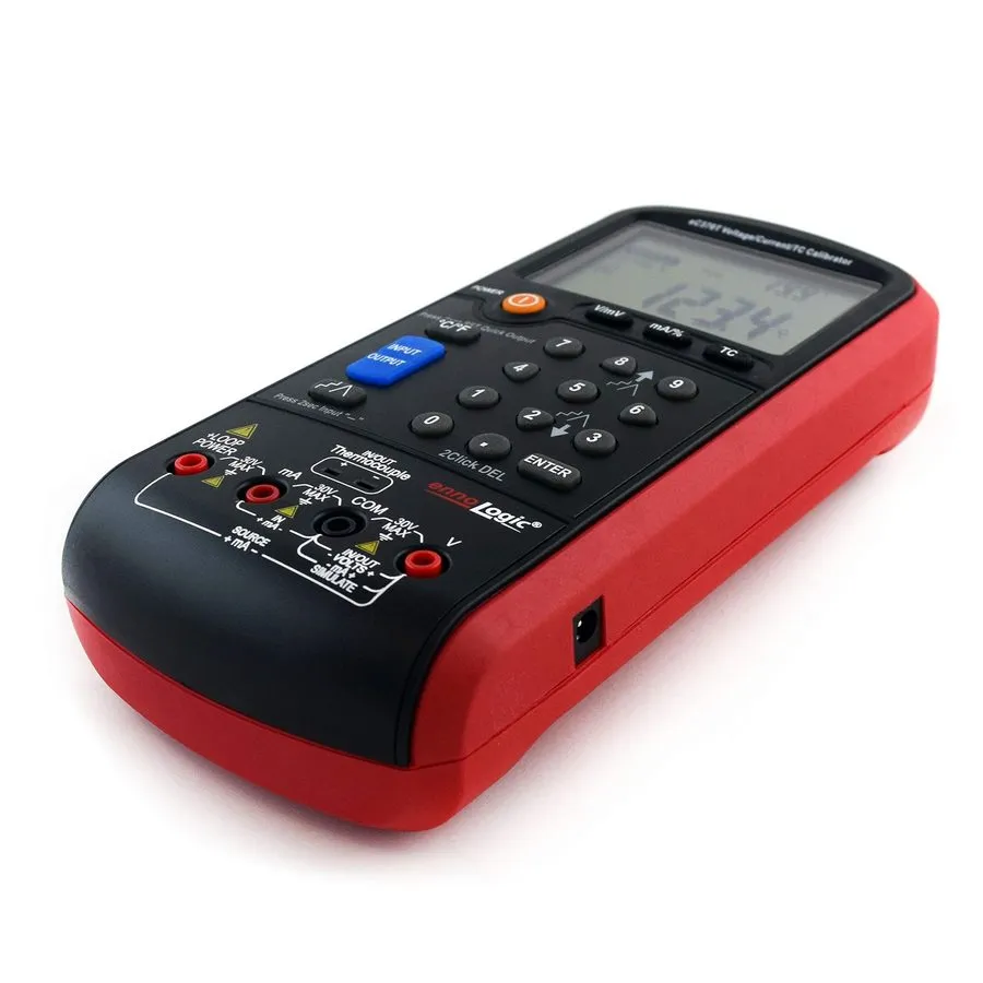 Калибратор eC370T Volt mA Thermocouple Loop Process Calibrator by 8" x 3.9" x 1. — фото лота 2