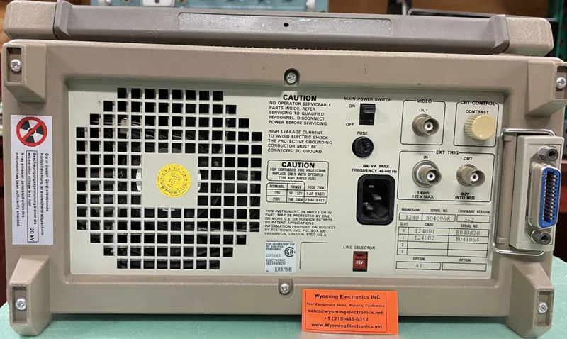 Логический анализатор Tektronix 1240 Logic Analyzer