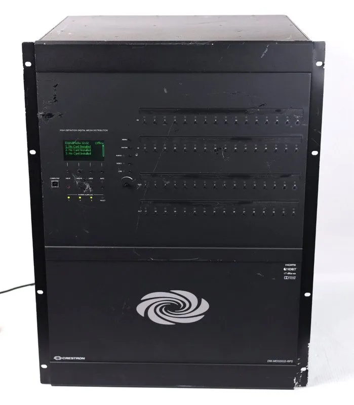 Матричный коммутатор Crestron DM-MD32X32-RPS 32x32 DigitalMedia Matrix Switcher 