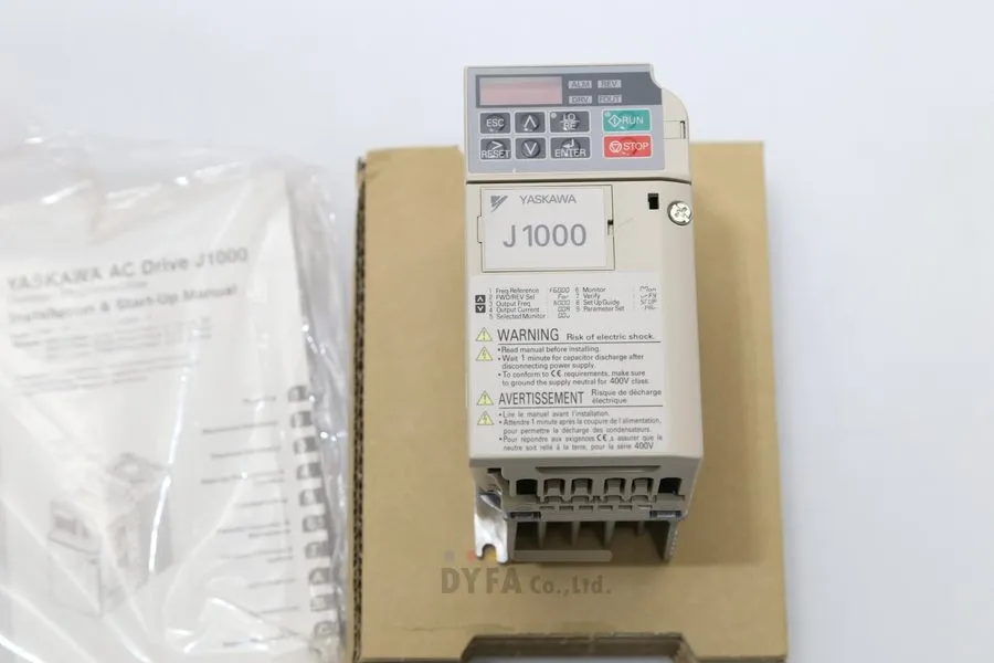 Частотный преобразователь Yaskawa Inverter CIMR-JT2A0006BAA J1000 1.1KW/0.75KW 2