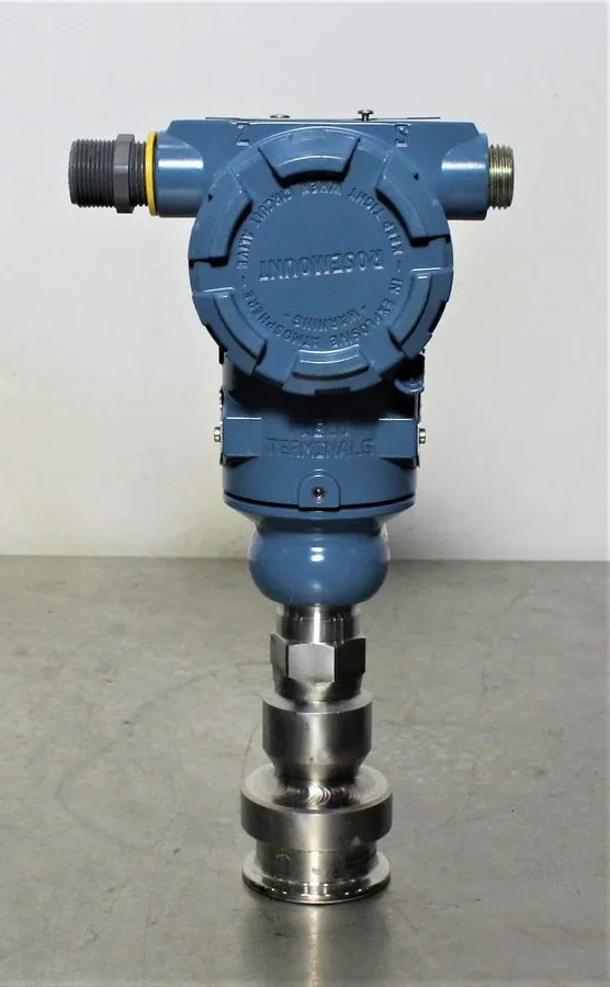 Датчик давления Rosemount 3051T Pressure Transmitter, HART Protocol, 800 psi Cap — фото лота 1