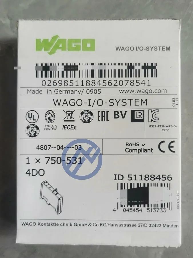 Модуль ввода-вывода Wago 750-531 digital output module 24v dc 0.5a