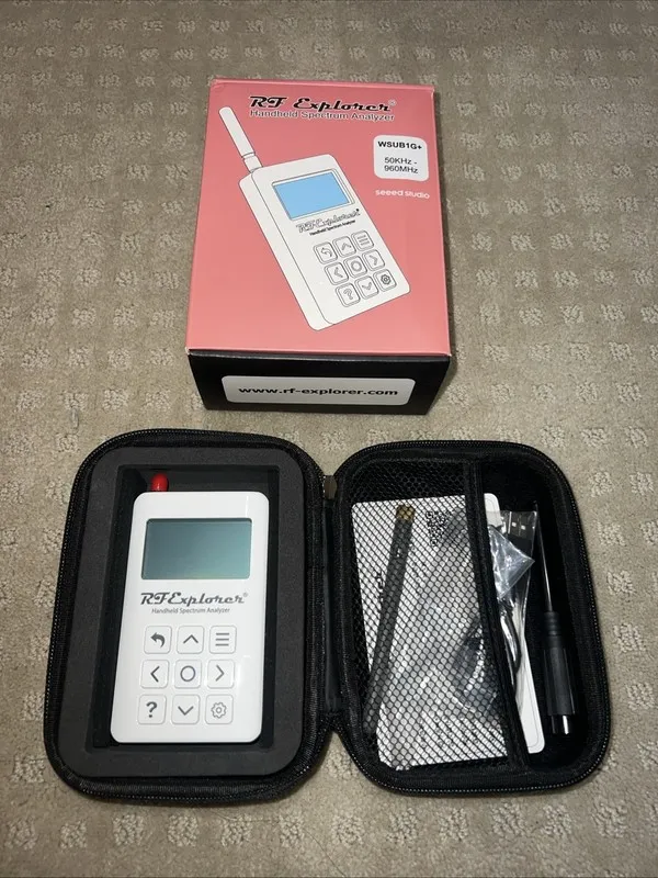 Анализатор спектра RF Explorer Spectrum Analyzer WSUB1G PLUS Slim (50KHz 960Mhz)