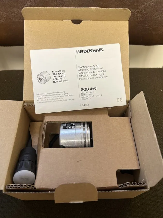 Энкодер GUARANTEED! HEIDENHAIN 5V ROTARY ENCODER ROD 426 1000 02S12-03