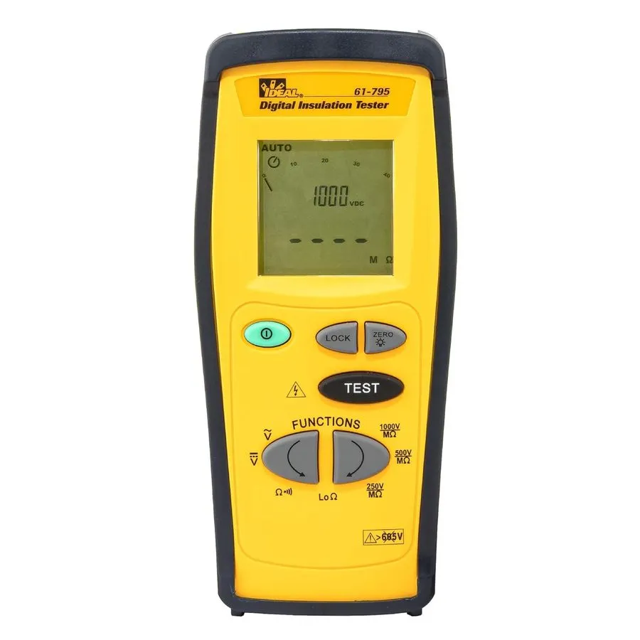 Тестер Ideal 61-795 Insulation Tester / Megohm Meter plus Voltage Meter