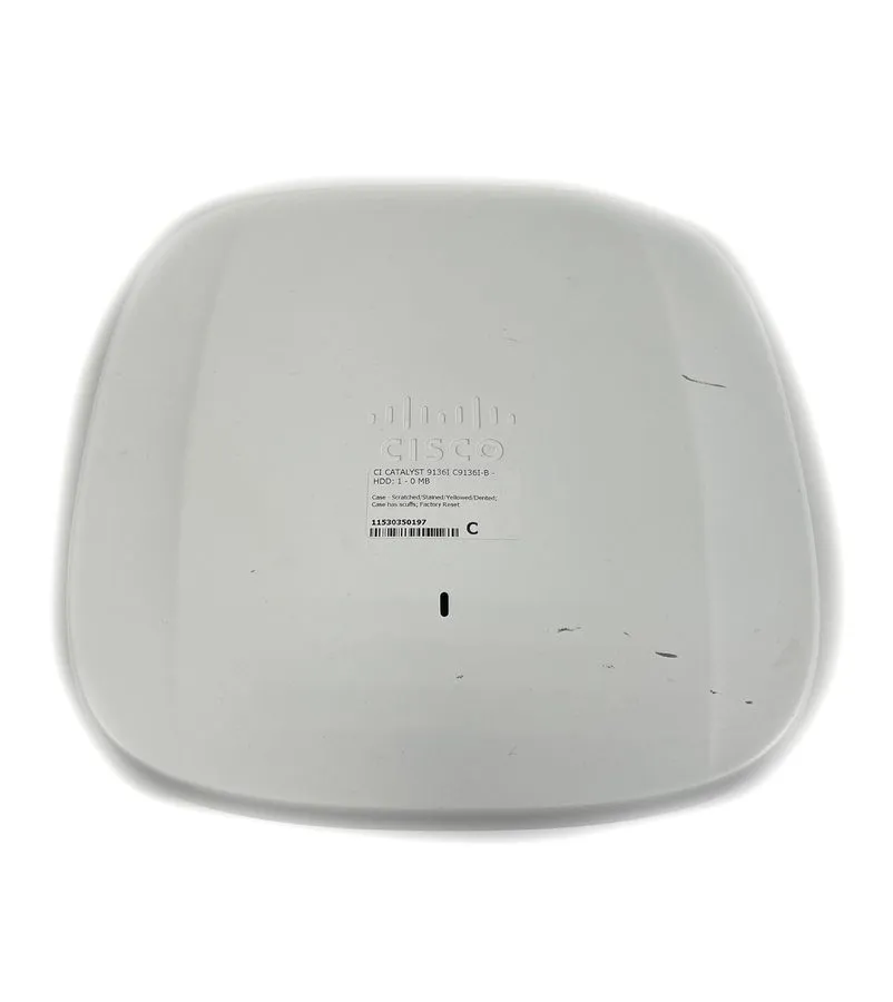 Точка доступа Wi-Fi Cisco Catalyst C9136i-B WiFi 6E Bluetooth Indoor PoE WAP