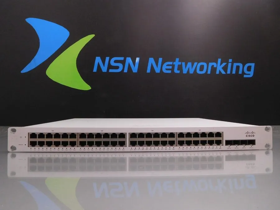 Коммутатор CISCO MERAKI MS220-48-HW 48Port Gigabit Cloud Managed Switch UNCLAIME