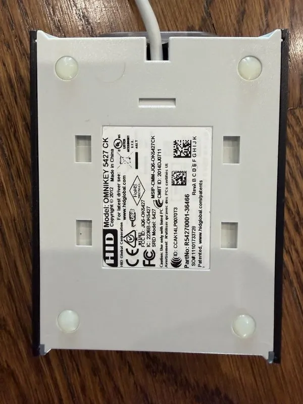 Оборудование видеонаблюдения HID Omnikey 5427CK Gen 1 Contactless Smart Card er  — фото лота 1