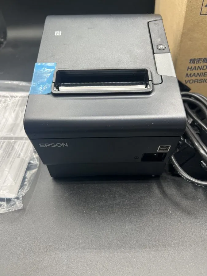 Принтер чеков EPSON TM-T88VI-iHUB M349A Thermal POS Receipt Printer No AC