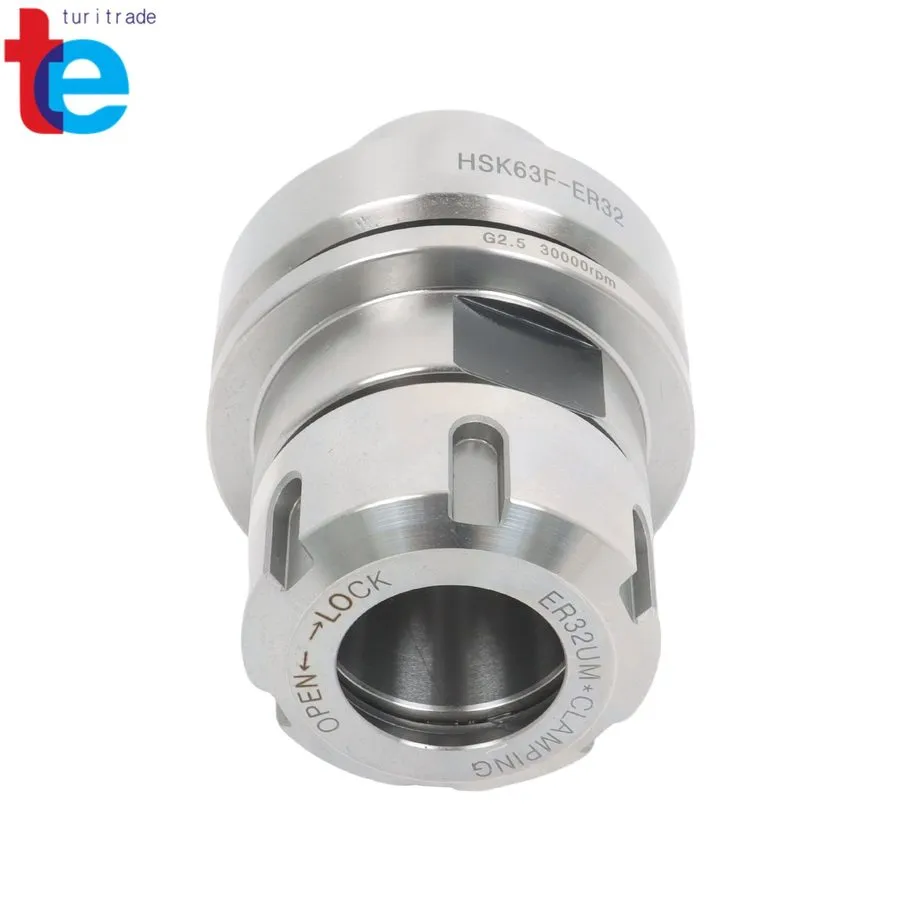 Режущий инструмент Short Style HSK63F ER32 Collet Chuck G2.5 24k RPM Tool Holder — фото лота 2