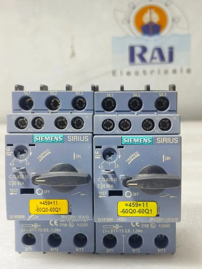 Автоматический выключатель Siemens 3RV2011-1FA10 motor protection switch circuit